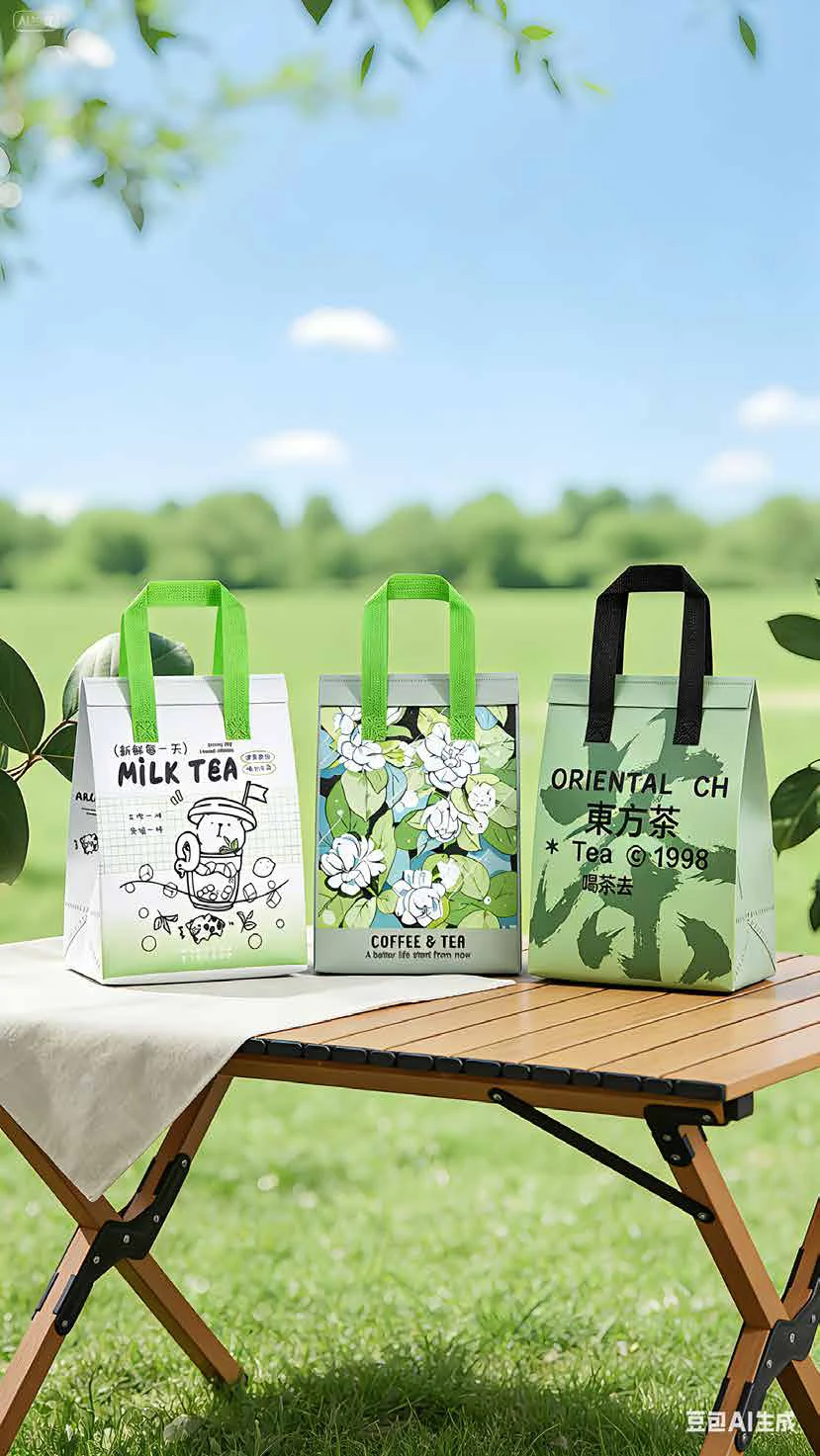 Self-seal non-woven insulated totes 2