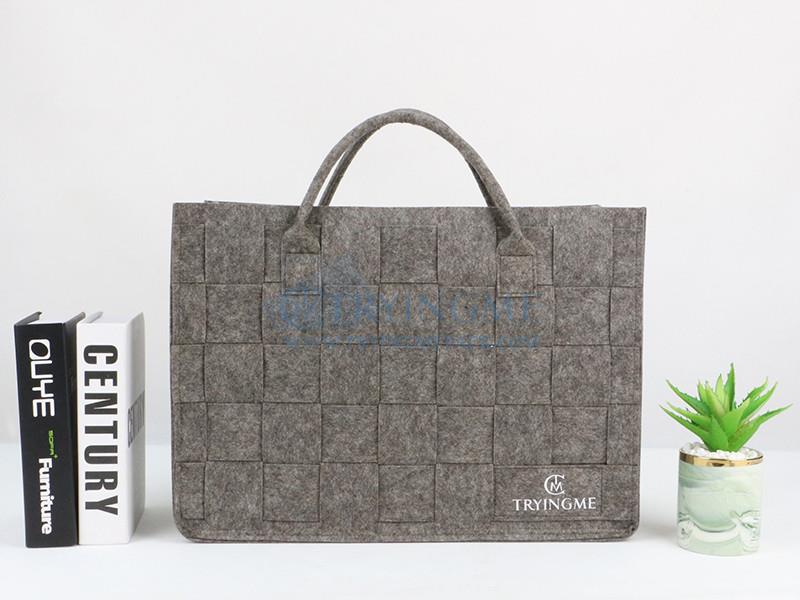 Custom felt bags & organizers — reference design