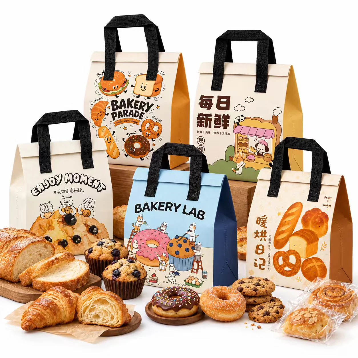 Bolsas térmicas para bakery — Aplicación de embalaje