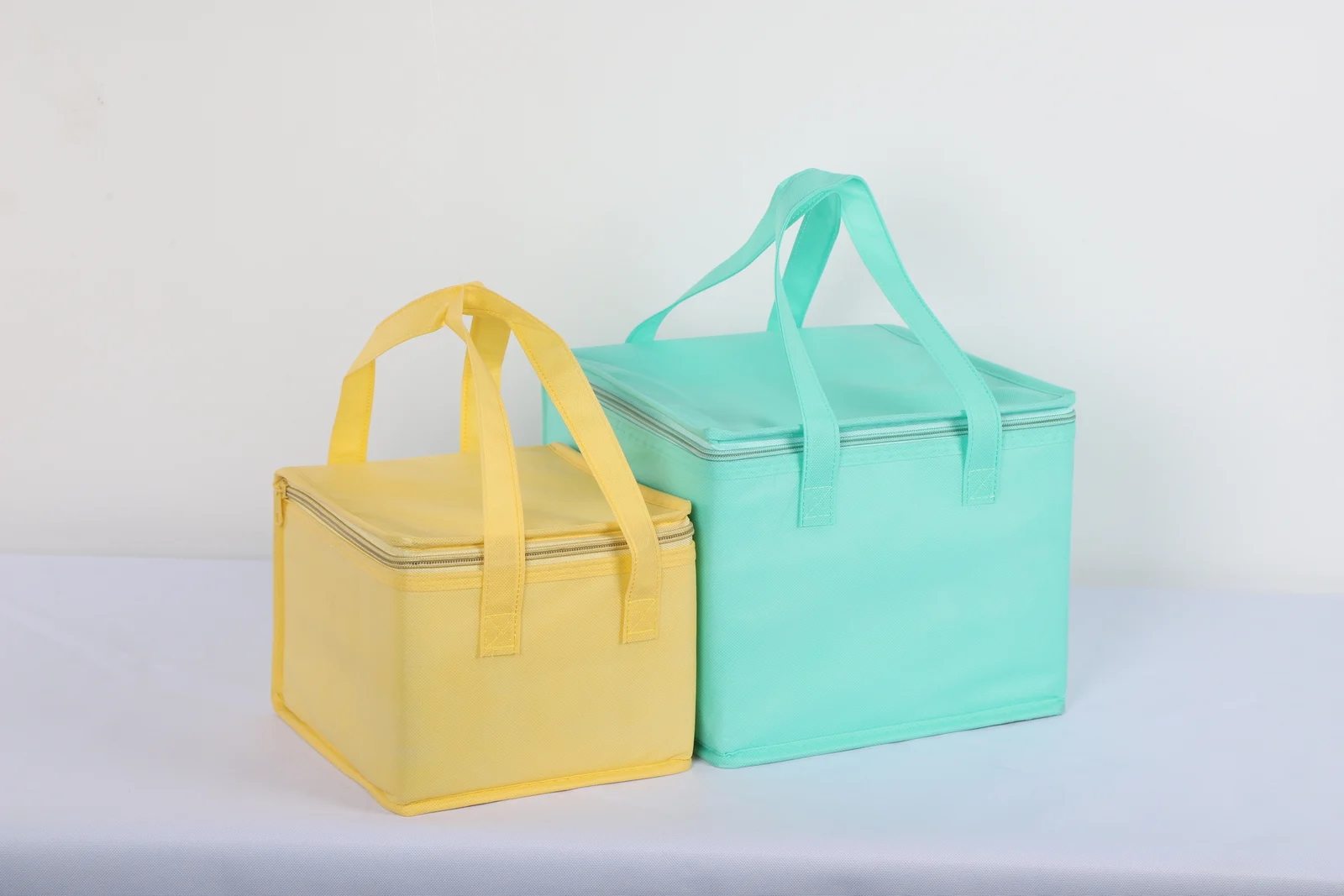 Compact lunch cooler bags — Product form & construction